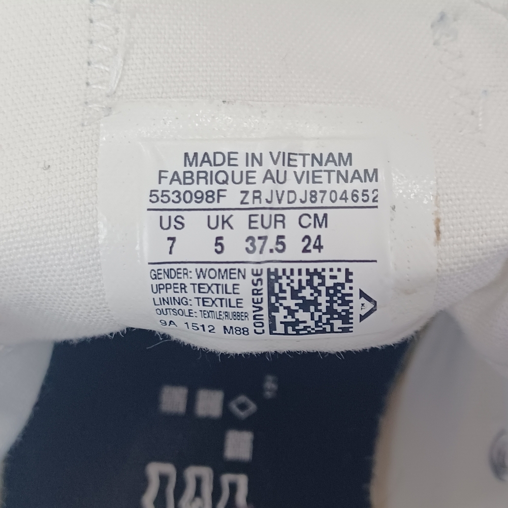 Converse All Stars Printed Canvas Sneakers - Picture 7 of 7
